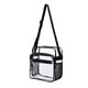 thumbnail image 2 of pstuiky Bolsa de maquillaje transparente extragrande bolso de hombro transparente neceser transparente bolsa de maquillaje para pañalera (negro), 2 of 6
