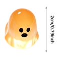 thumbnail image 4 of 40Pcs Luminous Resin Figurines, Halloween Diy Craft Decorations Mini Ghost Figures Glow In The Dark Tiny Statue For Party Home Tabletop Dollhouse Decor, 4 of 7