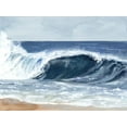 thumbnail image 2 of Barnes, Victoria 14x12 White Modern Wood Framed Museum Art Print Titled - Surf Spray II, 2 of 4