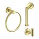 thumbnail image 3 of Paquete de 3 toalleros, toallero de baño, soporte de papel higiénico, accesorios de baño multiusos, montado en la pared para cocina, , , Oro Soledad estante de baño, 3 of 9