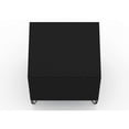 thumbnail image 3 of Manhattan Comfort Rockefeller Mid-Century Modern Nightstand, Black, 3 of 7