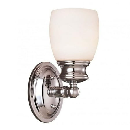 Savoy House Elise Bath 1 Light Sconce in Polished Chrome
