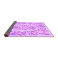 thumbnail image 2 of Ahgly Company Indoor Rectangle Medallion Purple French Area Rugs, 2' x 5', 2 of 4
