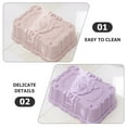 thumbnail image 5 of OUNONA  4 Pcs for Bar Soap Portable Holder Box Bathroom Travel, 5 of 8