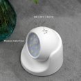 thumbnail image 3 of Black 9 Lamp Beads Led Wall Light Motion Sensor Night Light 360 Degree, 3 of 4