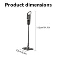 thumbnail image 2 of 16000Pa cordless wet/dry vacuum mop with self-cleaning and low noise. 3 modes & multi-angle brush. Ideal for floors, rugs, cars and pet hair. Black & white available., 2 of 11