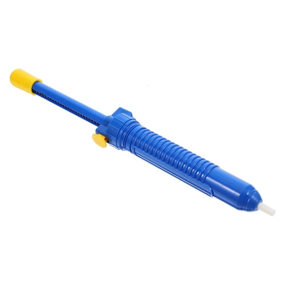 HOMEMAXS Solder Sucker Tool Soldering Irons Solder Absorber 30X4.5X3.50CM Blue