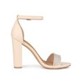 thumbnail image 3 of BLISSFUL STEP Open Toe Rhines Ankle Strap Block Heel Sandals for Women, 3 of 6