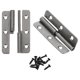 thumbnail image 1 of Uxcell 2Pcs Bisagra Desmontable, Bisagras Desmontables de 2" para Mano Izquierda, Negros, 1 of 5