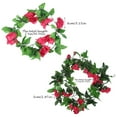 thumbnail image 6 of ODOMY Artificial Rose Vine Silk Flower Garland Hanging Vines Home Outdoor Wedding Arch Garden Wall Decor, 6 of 11