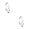 thumbnail image 2 of Methold VR Cable Clamp Fixer Datos Hebilla Clip Gafas Cordones Hebillas Accesorio Reemplazo para Quest 2 3 Negro Blanco 2piezas, 2 of 6