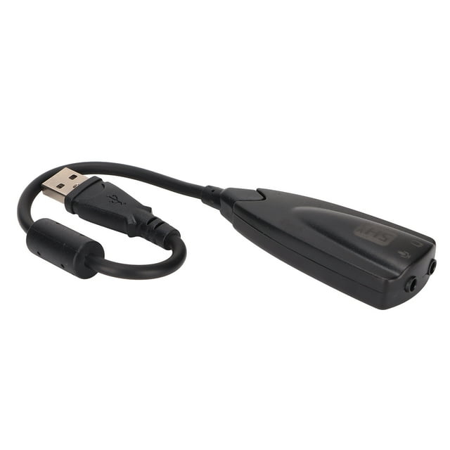 Tarjeta de sonido Virtual 7.1 Plus Plug and Play Adaptador de auriculares con tarjeta de sonido estéreo USB para computadora portátil de escritorio