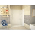 thumbnail image 5 of Vasu 60 in. x 36 in. x 74 in. 3-piece DIY Friendly Alcove Shower Surround in White, 5 of 10