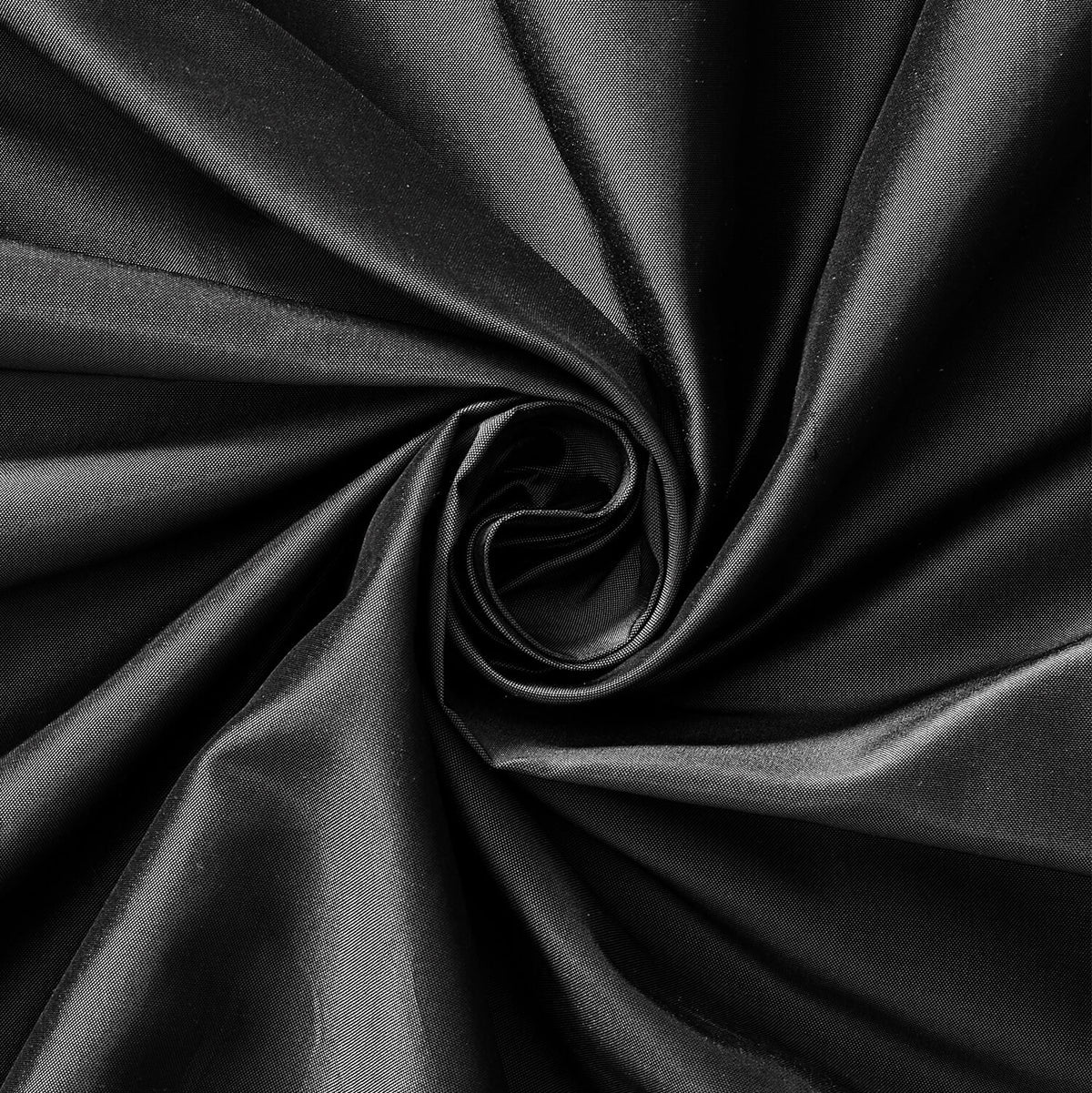 Black Silk Taffeta Fabric 100 Pure Silk 54" Wide Sold By The Yard
