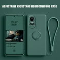 thumbnail image 2 of For Funda Oppo Reno 10 5g Liquid Silicone Ring Holder Soft Phone Skin Cover for Oppo Reno 10 Pro Upgrade Shockproof Back Fundas Pink For Reno 10 5g, 2 of 6
