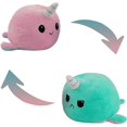 thumbnail image 1 of Plushie Toys Animal de peluche Estado de ánimo Felpa Flip de doble cara Muestre su estado de ánimo sin decir una palabra Xemadio WMZL-1088-3, 1 of 7
