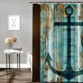 thumbnail image 2 of Orinice  Shower Curtain with Hooks Bathroom Waterproof 69x72, 2 of 7