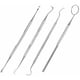 thumbnail image 1 of Kit de herramientas dentales de acero inoxidable de 4 piezas para dentistas, juego de raspadores de dientes para uso personal y profesional, 1 of 5
