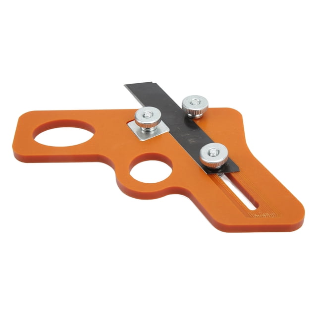 Raspador De Biselado De Madera, Cuchillo De Recorte De Carpintería De 6 Mm, Hoja De Acero De aleación, Cepillo De Esquina, Cuchillo Raspador De Tira De Pvc, Formas Para Varías