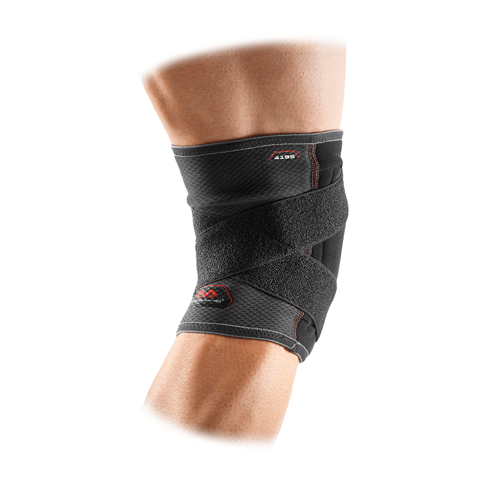 McDavid 4205 VOW Versatile Over Wrap Knee Support Brace With Hinges & Straps 