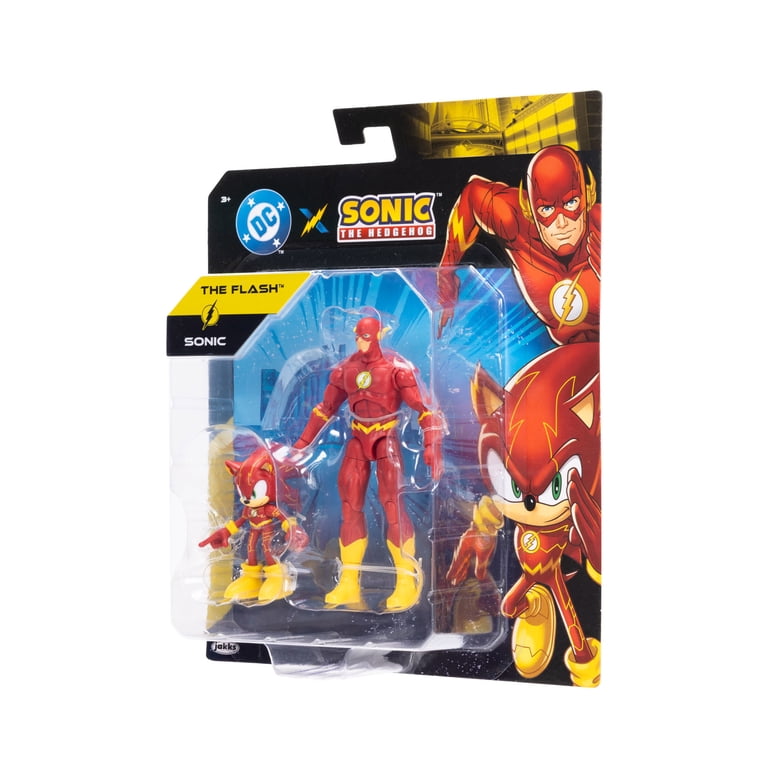 Sonic x DC Action Figure Multipack - 2.5 inch Sonic and 5 inch The