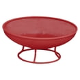 thumbnail image 1 of Frutero con pedestal, cesta, plato con pie, centro de mesa, bandeja para servir en fiestas. Rojo, 1 of 9