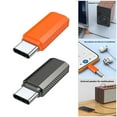 thumbnail image 2 of Small Type C to TRRS Auxiliary Port Adapters External Sound Card Replacement Alloy Texture Suitable for Laptop, 2 of 8