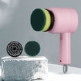 thumbnail image 1 of Sentmoon Sales Items for the Day Multi-Function Electric Washing Machine Washing Brushes, Replaceable Rotating Head Powerful Cleaning Brush For Bathroom, Kitchen, Shower Tray And Floor Up to 40% off, 1 of 8