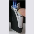 thumbnail image 3 of Windproof Honest Double Nozzles Lighter Jet Torch Flame Butane Gas Cigar Cigarette Lighter, 3 of 4