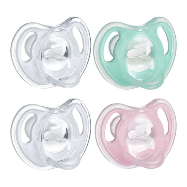 Chupete Tommee Tippee de silicona ultraligera de 0-6 meses (48)