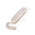 thumbnail image 4 of Tomshine Desktop Corded Landline Corded Phone Fixed Telephone Wall Mountable,off White, 4 of 7