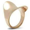 thumbnail image 3 of Luxe Jewelry Designs Women's Rose Gold Ion Plated Ring - Size 6 (Pack of 2), 3 of 4