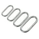 thumbnail image 4 of 4pcs Plata Acero Inoxidable Nylon Cuero Reloj Banda - 24 mm Sunnimix Reloj Anillos de hebilla, 4 of 8