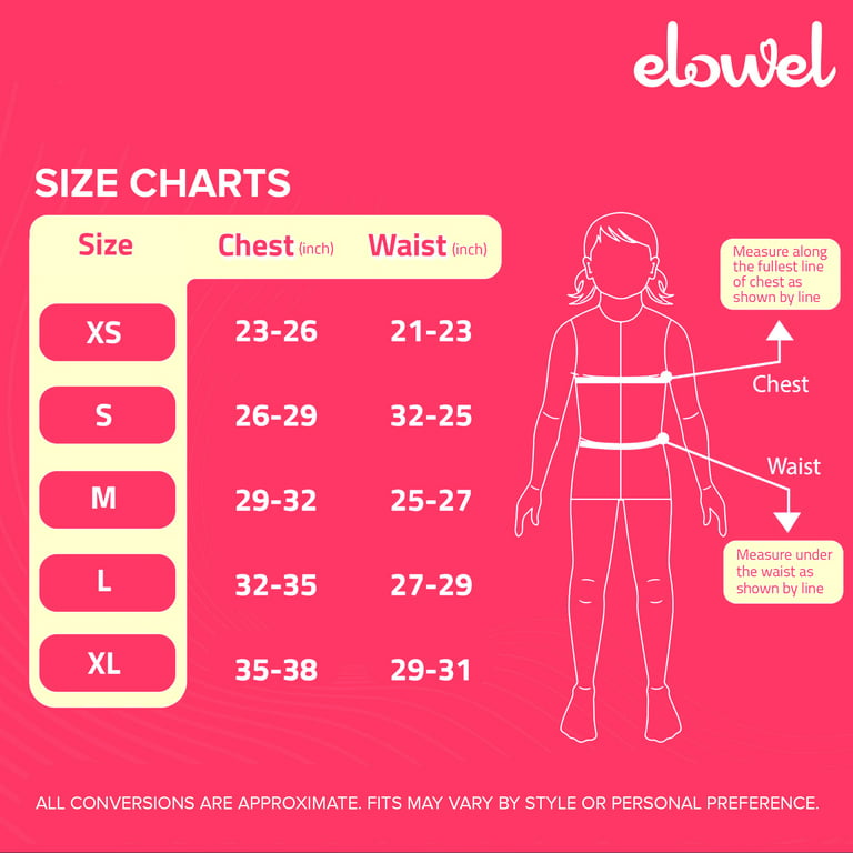 Elowel Thermal Underwear Set for Girls Kids Thermals Base Layer