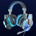Headmounted Computer Headset Wired With Microphone Lowlatency Stereo