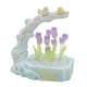 thumbnail image 2 of Lámpara de noche floral DIY, lámpara de noche, lámparas de mesa artesanales para mesa de fiesta, vacaciones Violeta, 2 of 9