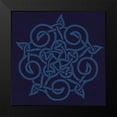 thumbnail image 2 of Hogan, Melody 20x20 Black Modern Framed Museum Art Print Titled - Deep Blue Kolidescope, 2 of 5