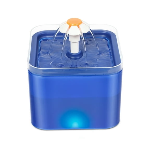 ACDANC Pet Fountain Cat Water Dispenser-Healthy and Hygienic Drinking Fountain Super Quiet Automatic Electric Water Bowl with 1 Replacement Filters for Cats,Dogs,Birds and Small Animals