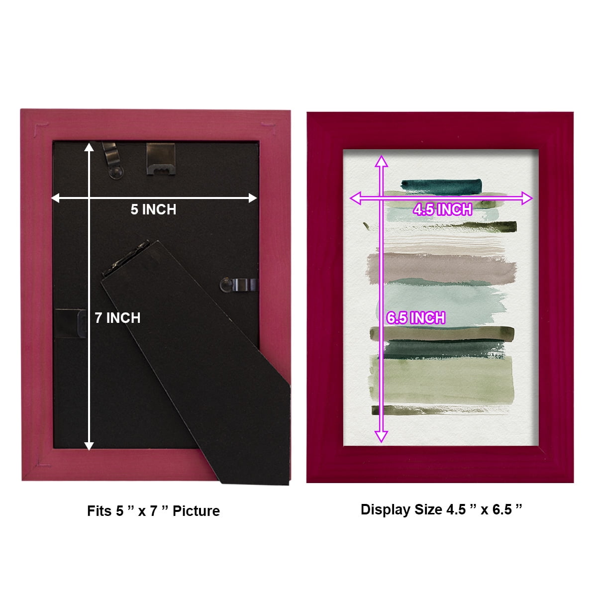 Grass Stains I - Framed Print w/glass - Cherry Red