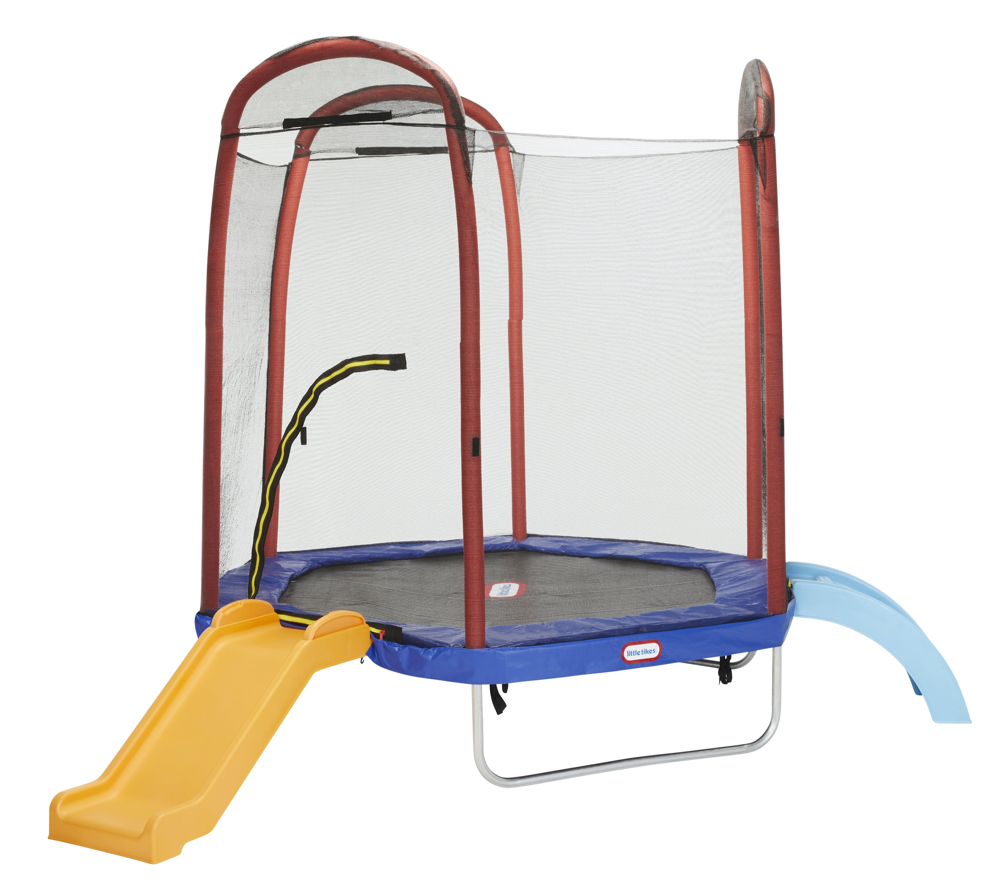 Little Tikes Climb 'n Slide Trampoline, Multicolor, 22.19" x 46.38" x 17.38"