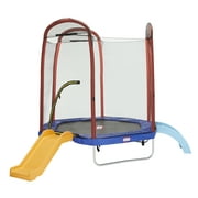 Little Tikes Climb 'n Slide Trampoline, Multicolor, 22.19 x 46.38 x 17.38