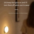 thumbnail image 1 of Paquete de 4 Luces Nocturnas LED con Sensor de Movimiento, Decoración de Pared Recargable por USB, Lámpara de Noche para Dormitorio, Frío + Cálido, 1 of 5