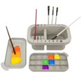 thumbnail image 1 of Limpiador de pinceles MyLifeUnit con paleta para pinturas acrílicas, 1 of 9