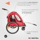thumbnail image 3 of Remolque Carriola Carrito Bicicleta Para Niños Rojo Gospel, 3 of 10