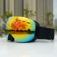 thumbnail image 3 of Ski s Scratch Resistant Premium Snow Windproof Dustproof Glasses Black Frame, 3 of 8