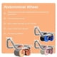thumbnail image 5 of Automatic Rebound Abdomminal Wheel Ab Abdominal Muscle Exercise Roller with Timer Elbow Support Mute Fitness Equipment for Workout Home Office Gym, 5 of 5