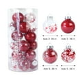 thumbnail image 4 of 24PCS Christmas Ball Ornaments 2.36 Inch Shatterproof Baubles Set Hanging Decorations for Xmas Tree Holiday Party Wedding Event Home Festive Decor Bulk Pack, 4 of 6