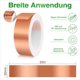 thumbnail image 4 of 2X ProteccióN Caracoles, Cinta de Cobre Caracoles para Jardines Plantas Elevadas Cinta de Cobre LáMina de Cobre Repelente de Caracoles B, 4 of 5