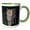 Green/White, variant on 3drose, Bobcat, Captive, Gatorland, Orlando, Florida, 11oz Mug