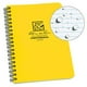 thumbnail image 1 of Rite In The Rain - Cuaderno espiral lado, resistente agua, 4 5/8 x 7, cubierta amarilla, diseño universal (No. 373), 1 of 3